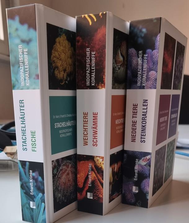 Produktbild Steinkorallen/Niedere Tiere/Weichtiere/Schwmme/Stachelhuter/Fische indopazifischer Korallenriff (Deutsch, Christina Krimke, Harry Erhardt, 2025)