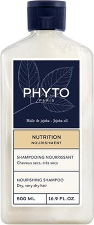 Immagine prodotto Phyto Shampoo Nutriente per Capelli Secchi e Molto Secchi 500ml (500 ml, Shampoo liquido)