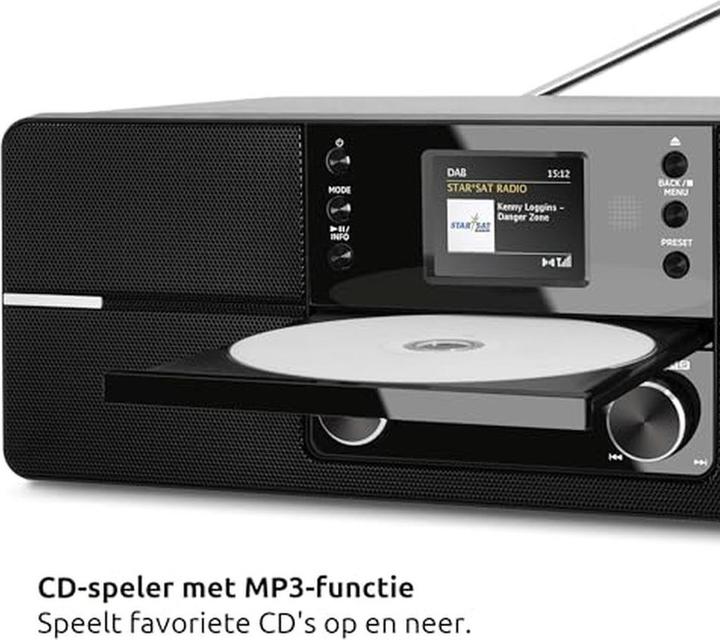 Produktbild TechniSat Digitradio 371 CD IR (Internetradio, DAB+, FM, Bluetooth)