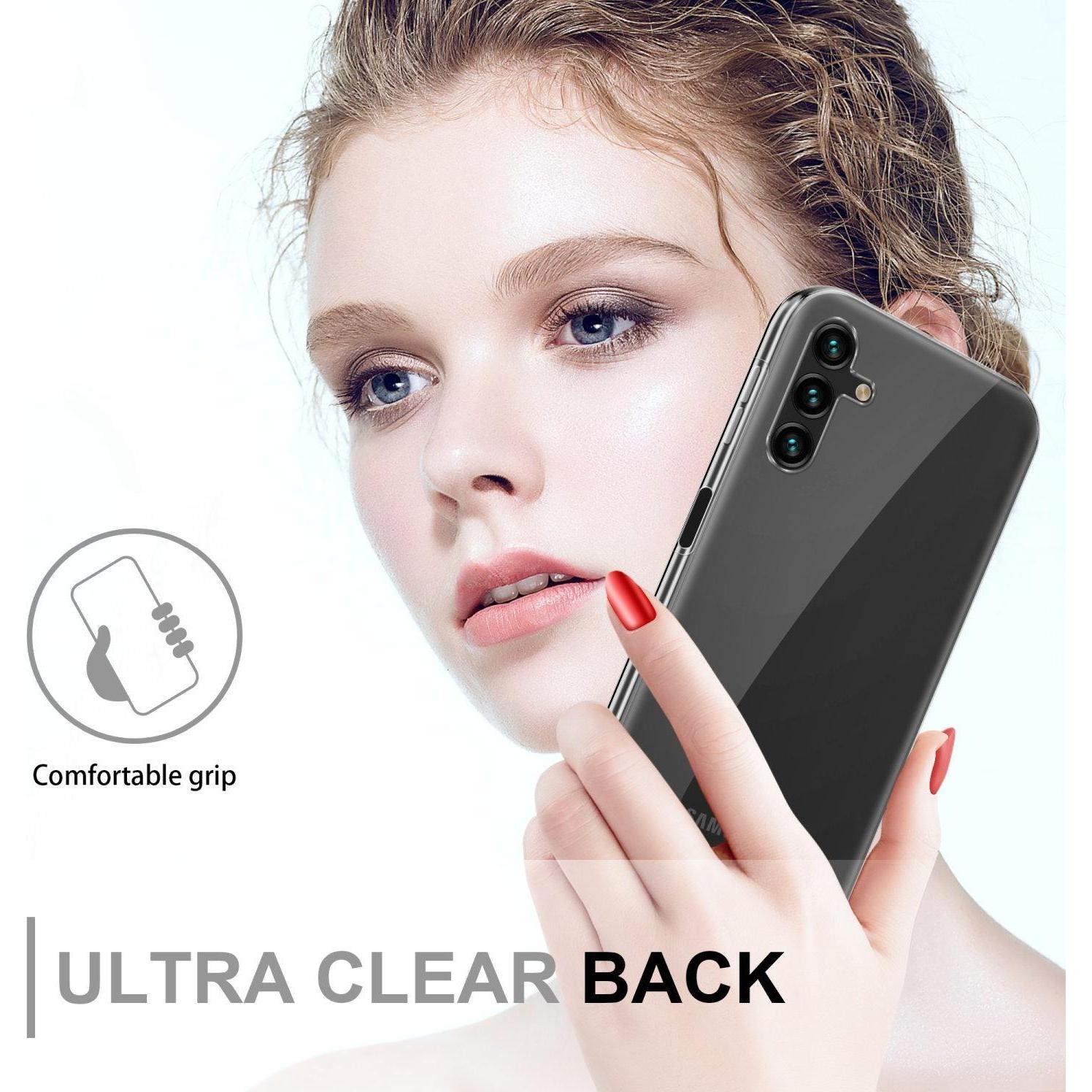 Thumbnail - Cadorabo TPU 360 Grad Case Hülle (Samsung Galaxy A13 5G), Smartphone Hülle, Transparent