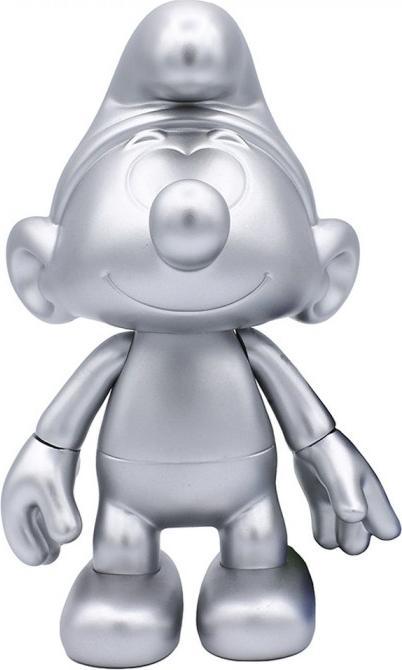 Produktbild Plastoy Schlumpfsäule Silver Limited Edition