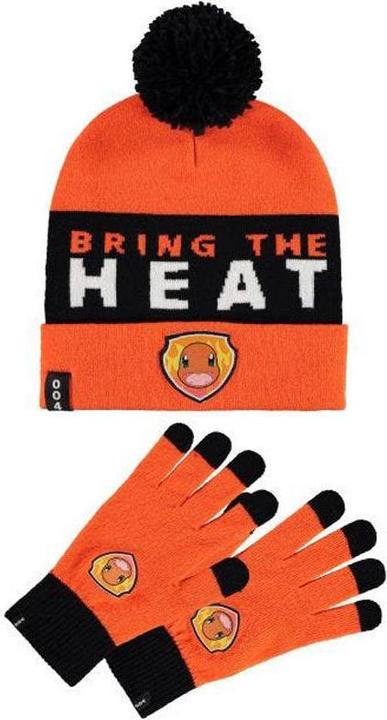Image du produit Difuzed Bonnet & Gant : Pokémon Charmander
