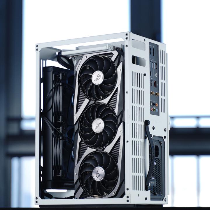 Actual product image Jonsbo VR3 Mini-ITX PCI-E 4.0 - white (ITX)