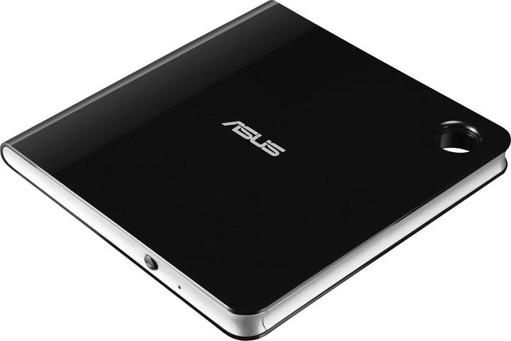 Actual product image ASUS SBW-06D5H-U BLACK USB3.1 (Blu-ray burner, Blu-ray drive, CD burner, CD drive, DVD drive, DVD writer)