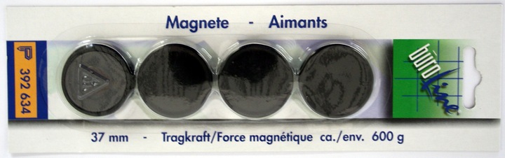 Actual product image BüroLine Magnets (4 x)