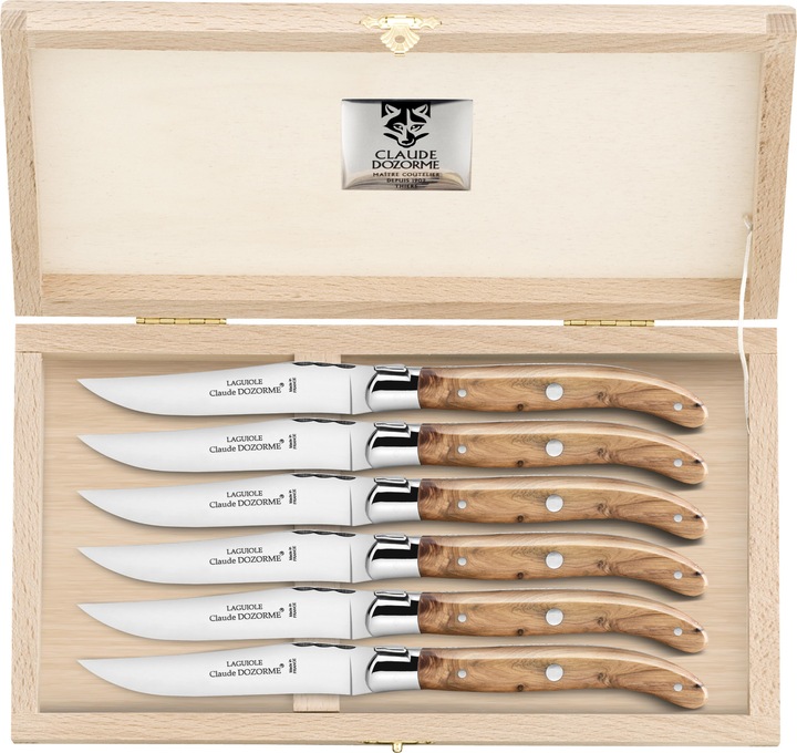 Immagine prodotto Laguiole Claude Dozorme Coltello da bistecca (6 Pezzo/i, Coltello)