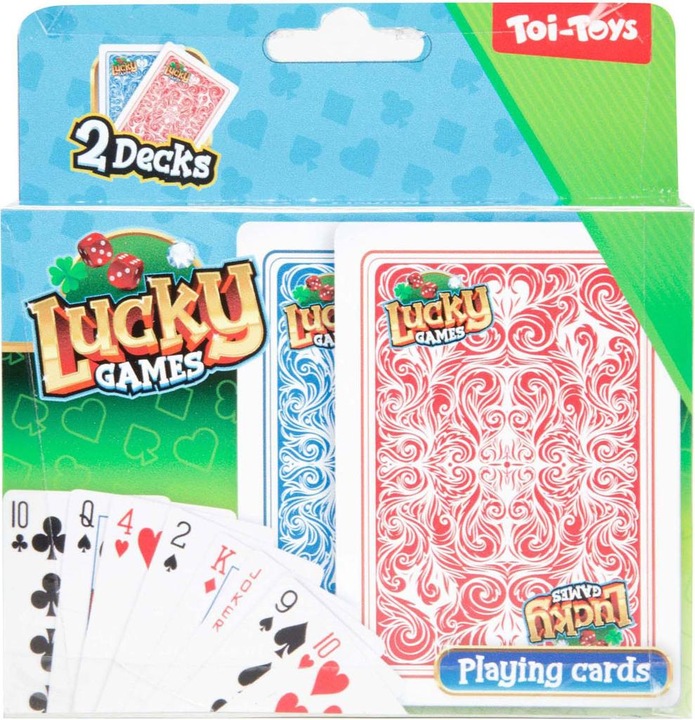 Produktbild Toi-Toys Lucky Games Spielkarten, 2 Stk.