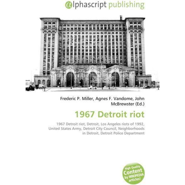 1967 Detroit riot, Fachbücher von John McBrewster, Agnes F. Vandome, Frederic P. Miller
