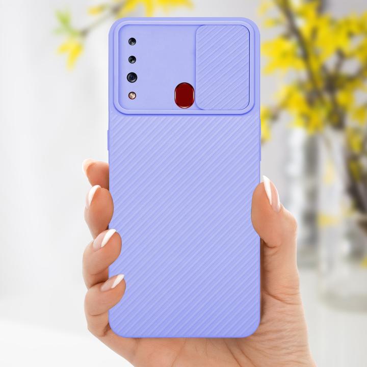Produktbild Cadorabo Hülle für Samsung Galaxy A20s im TPU mit Kameraschutz LM009 Style (Samsung Galaxy A20s)