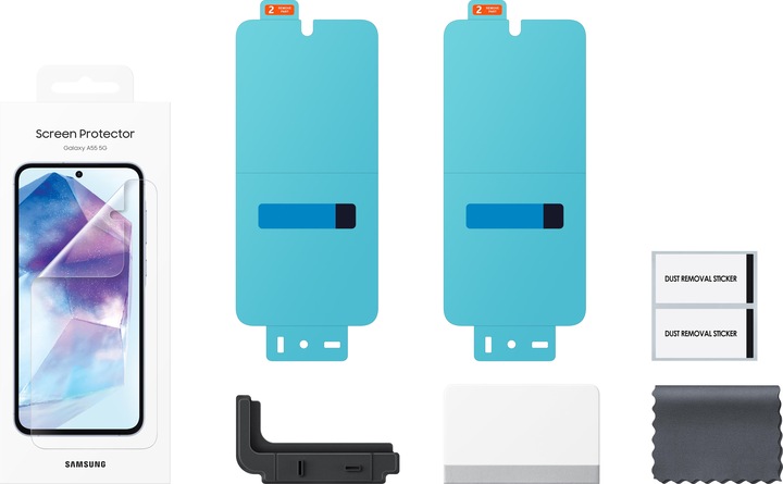 Actual product image Samsung Screen Protector (1 Piece, Samsung Galaxy A55)