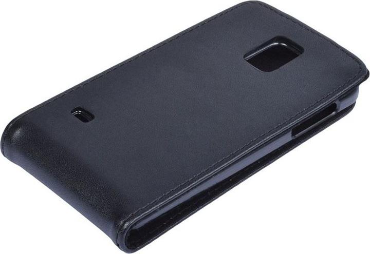 Actual product image König Design Mobile phone case (Flip) for Samsung Galaxy S5 mini (SM G800) black (Samsung Galaxy S5 Mini)