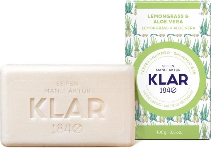 Actual product image Klar Lemongrass & Aloe Vera (Solid shampoo)