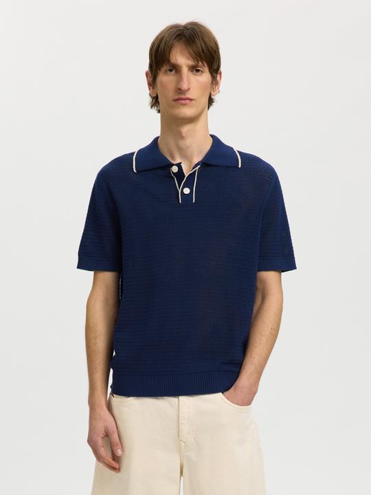Immagine prodotto Selected Kurzarm Polohemd aus Strick (XXL)