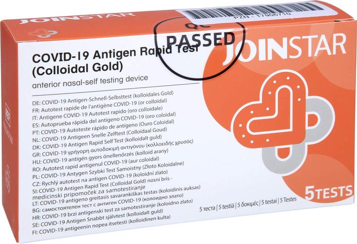 Produktbild Joinstar Covid-19 Antigen Test (5 x)