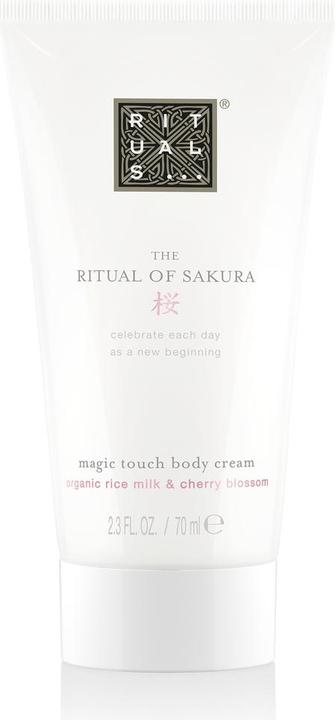 Produktbild Rituals Sakura Magic Touch Body Cream Organic Rice Milk & Cherryossom (Körpercreme, 70 ml)