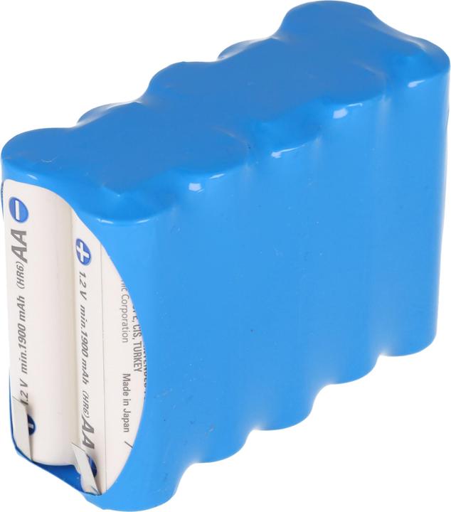 Sanyo Eneloop 12 Volt battery BK-3MCCE with solder tags (1 pcs., 2000 mAh, Battery + charger)