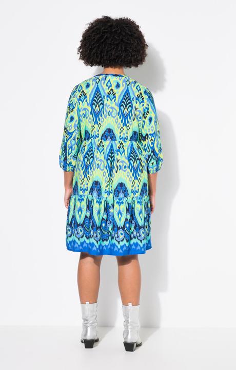 Actual product image Angel of Style Kleid, A-Linie, Ornament-Print, 3/4-Ärmel (50)