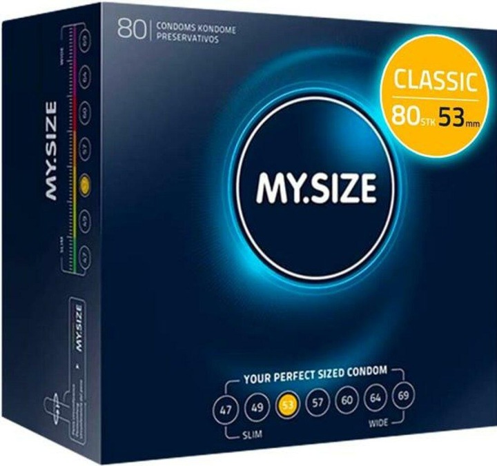 Actual product image My.Size My Size Pro Condoms 53 mm 80 Units (80 pcs.)