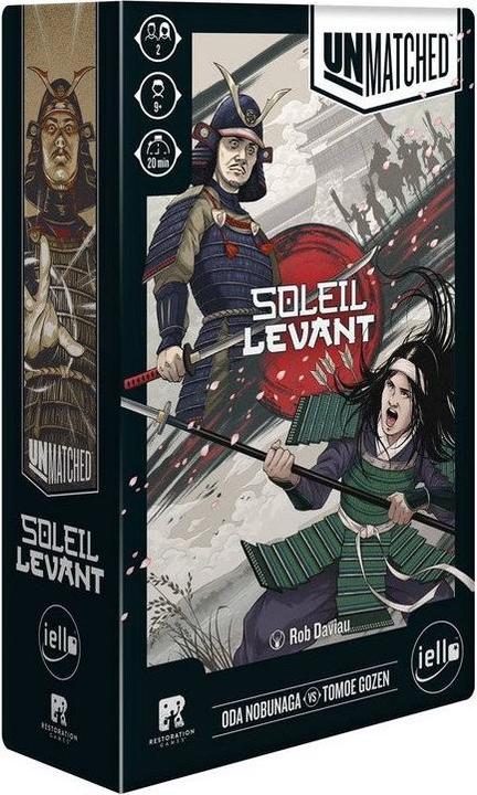 Produktbild Iello Unmatched - Soleil levant - Oda Nobunaga vs Tomoe Gozen (Französisch)