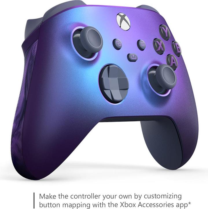 Actual product image Microsoft Xbox Wireless Controller - Stellar Shift (Special Edition) (PC, Xbox Series X, Xbox One X, Xbox One S, Xbox Series S)
