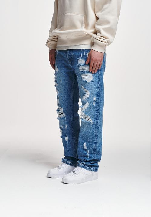 Produktbild 2Y Studios 2Y Firio Destroyed Straight Jeans - 178925 (33)