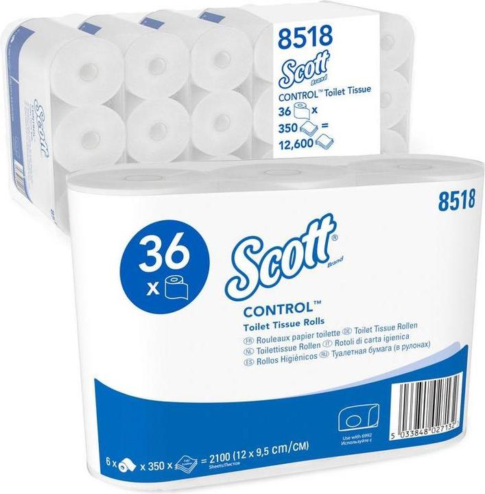 Produktbild Kimberly-Clark Toilettenpapier Scott® 350, 3-lagig (1 x)