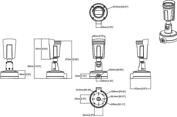 Actual product image Axis P1468-XLE (3840 x 2160 pixels)