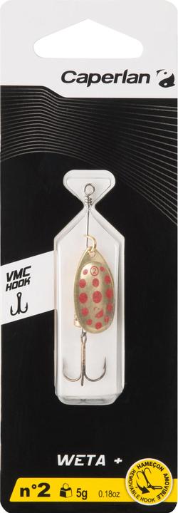 Immagine prodotto Caperlan Spinner per la pesca a spinning