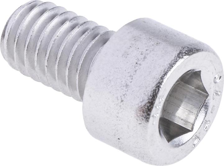 Produktbild RS PRO Schrauben Zylinderkopf A4 M6 10mm (50 Schrauben pro Stück)