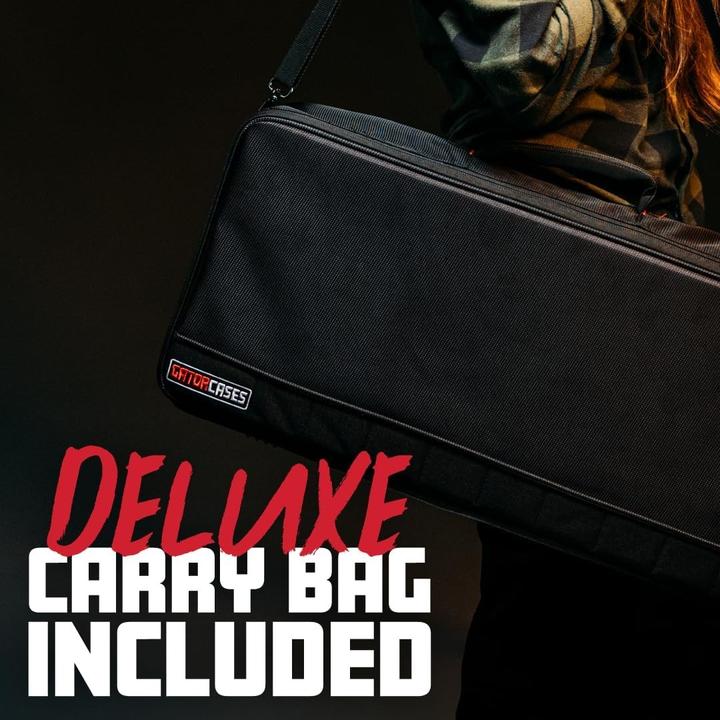 Actual product image Gator GPB-BAK-GR Aluminum pedal board green w/Carry Bag (Electric guitar)