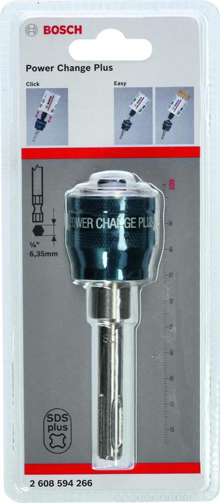 Productafbeelding Bosch Professional Zubehör PC Plus Adapter SDS Plus (11 millimeter)