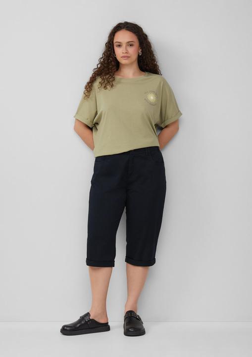 Image du produit S.Oliver Hose Capri-Hose aus Baumwoll-Elasthan-Mischung (46)