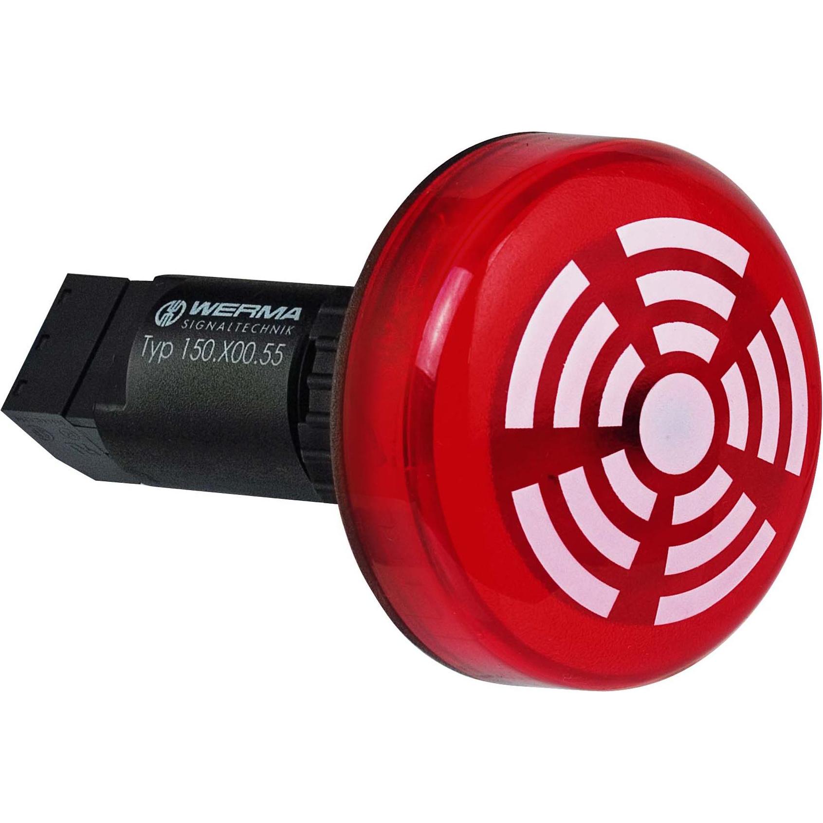 Werma, Sicurezza personale, Cicalino combinato LED a pannello