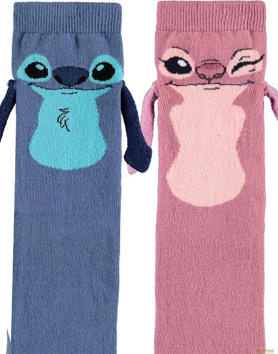 Produktbild Difuzed Lily & Stitch - Let's Hold Hands Novelty Socks (1 pack) - 39/42 (Einzelpack, 39 - 42)