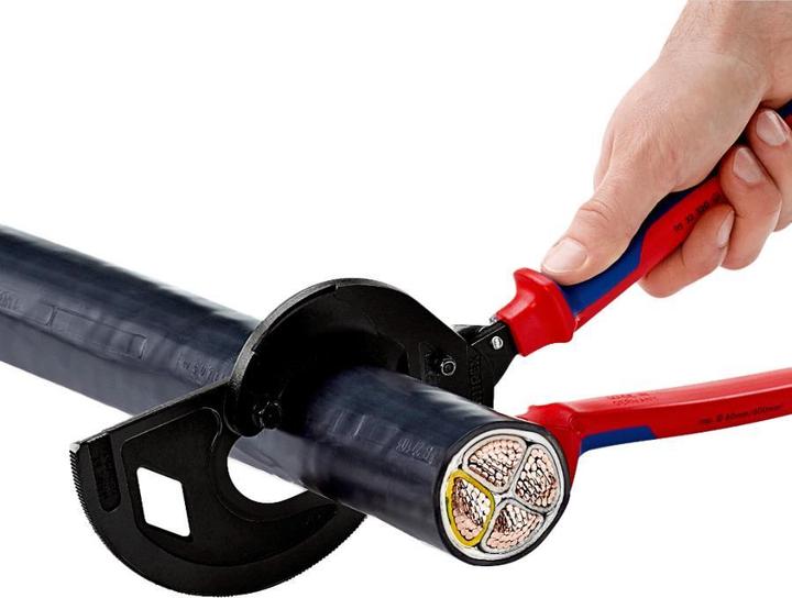 Productafbeelding Knipex Kabelschaar (ratelprincipe, drie snelheden) 95 32 320 (320 mm)