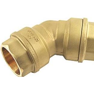 Thumbnail - Aalberts, Rohrverbindungstechnik, Vinkel 45° 32mm - Isiflo (Winkelverbindung)
