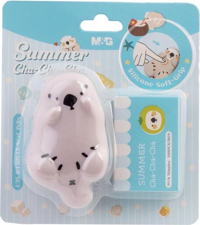 Bandai Cha Cha 24/6 Mini-Hefter, 10 M&G-Blätter (10 feuilles)