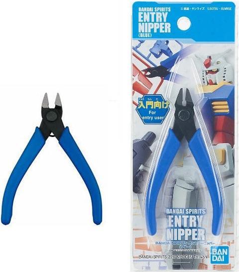 Actual product image Bandai GUNDAM ACC - Bandaispirits Entry Nipper - Pince coupante bleue REPROD