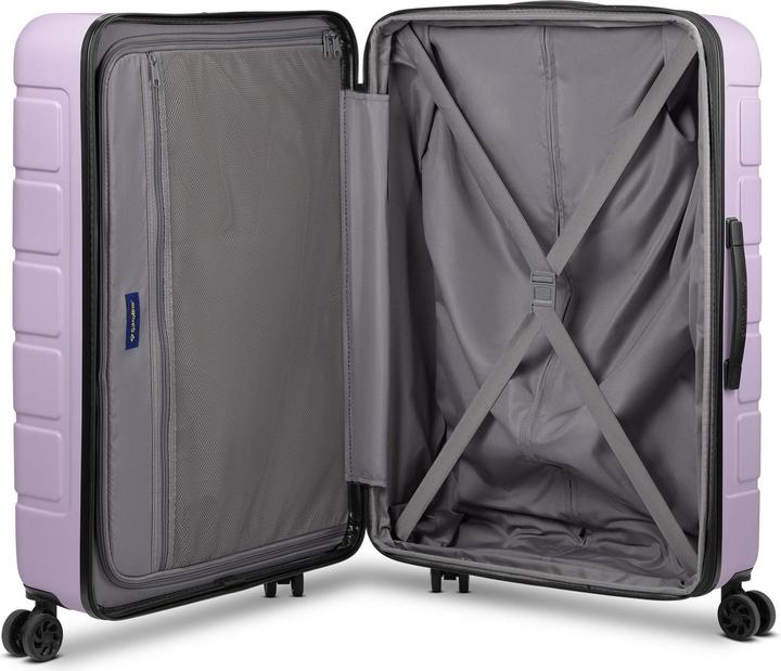 Produktbild Saxoline Miami 4 Rollen Kofferset 3-teilig mit Dehnfalte (207 l)