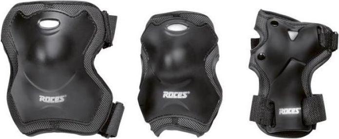 Produktbild Roces Eislaufen Pads Superbasic 3erPack (S, Ellbogenschoner, Knieschoner)