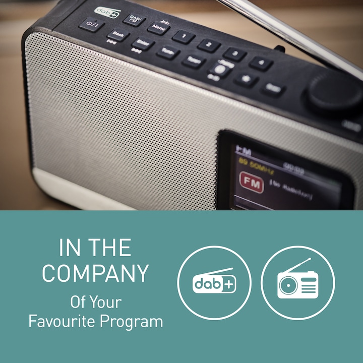 Produktbild Panasonic RF-D15EG-K (DAB+, FM, Bluetooth)