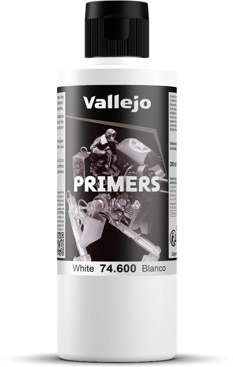 Vallejo Surface Primer - White 200ml (74,600)