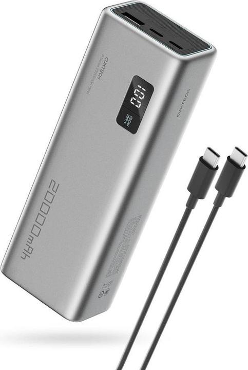 Cuktech P+Serie Nr. 15 Powerbank 150W 20000mAh - Grau (20000 mAh, 150 W)