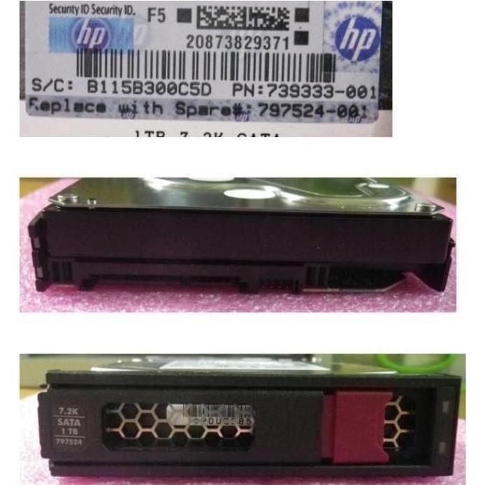 HP DRV HD 1TB 6G 7.2K 3.5 SATA LP (1 TB, 3.5"), Festplatte