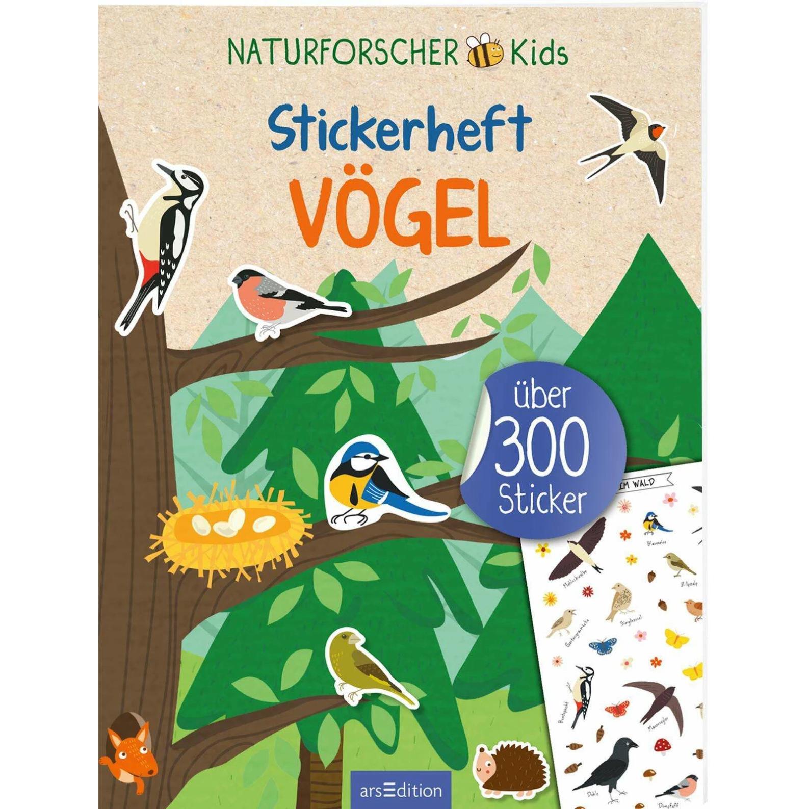 Ars Edition, Sticker, Vögel