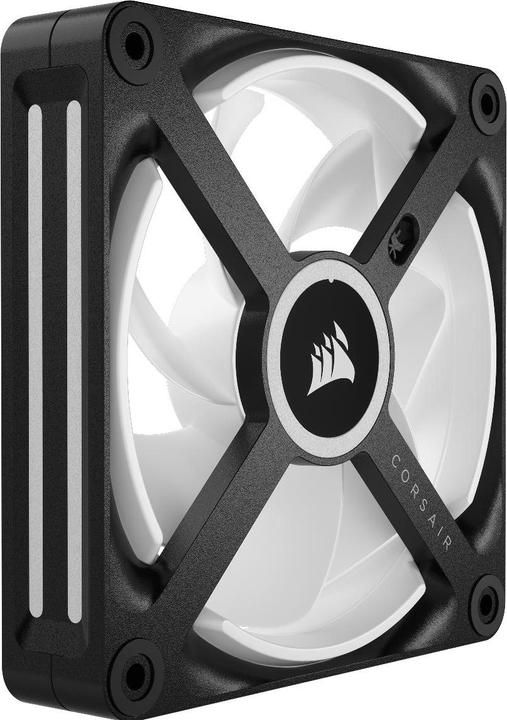 Actual product image Corsair iCUE LINK QX120 RGB 120 mm PWM fan (black, expansion kit) (120 mm, 1 x)