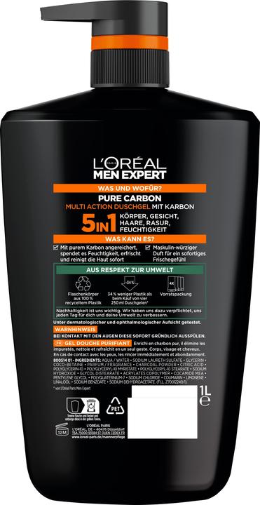 Actual product image L'Oréal Paris Pure Carbon (1000 ml)