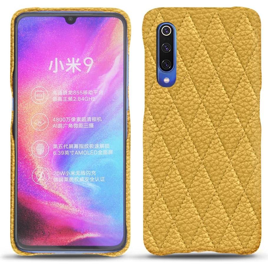 Noreve Lederschutzhülle (Xiaomi Mi 9), Smartphone Hülle, Orange