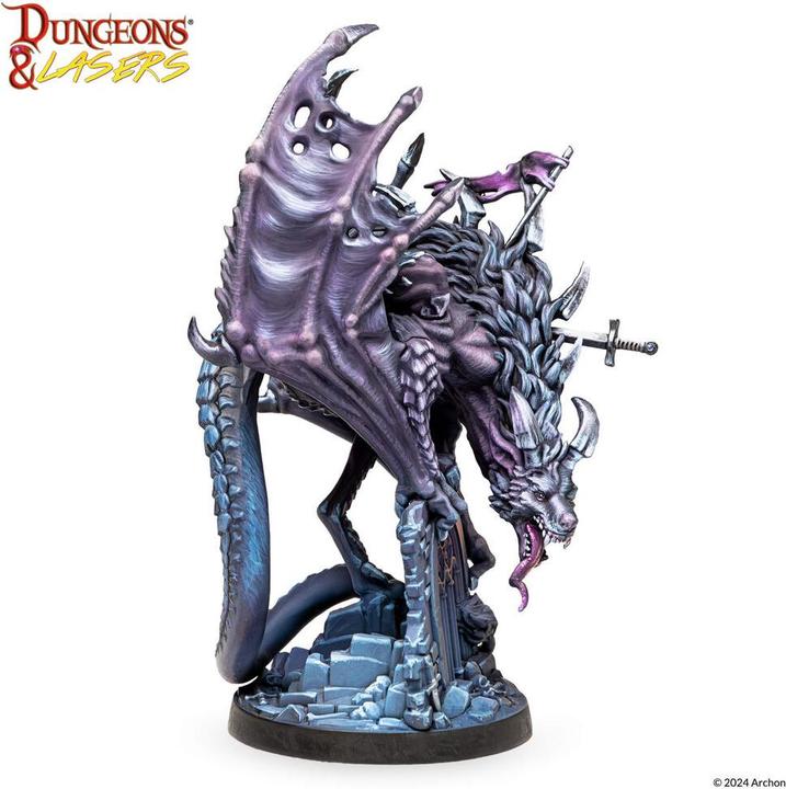 Actual product image Archon Studio Dungeons & Lasers - Figurines - Deuslair - Wolfrake (English)