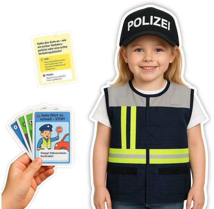 Produktbild Alldoro Polizei Rollenspiel-Set (9-Teilig)
